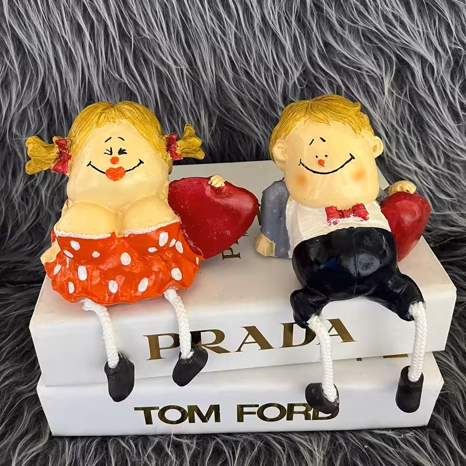 مجسمه پاشل فانتزی مجموعه 2 عددی کد 18