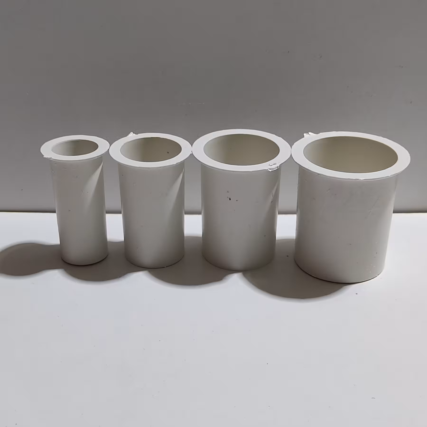 قالب شمع چهار سایز 8سانتی با دهانه 3و4و5و6 سانت