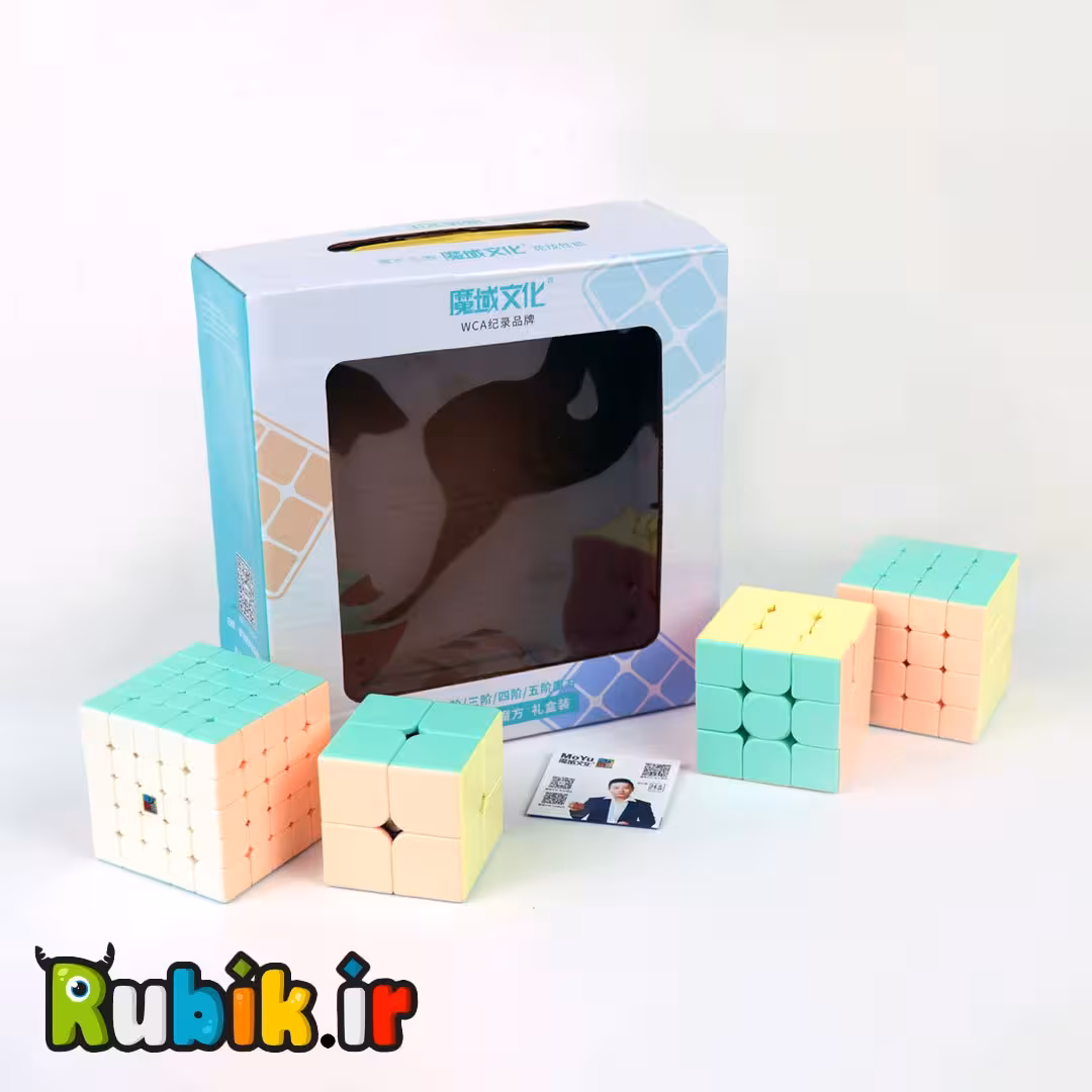 پک روبیک های استاندارد ماکارون مویو میلانگ Cubing Classoom Meilong Gift Box