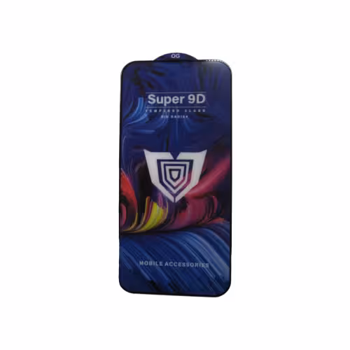 محافظ صفحه نمایش شیشه ای Iphone 14 Pro Max Super 9D