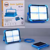 پروژکتور شارژی خورشیدی 100 وات و پاوربانک مدل BL-911