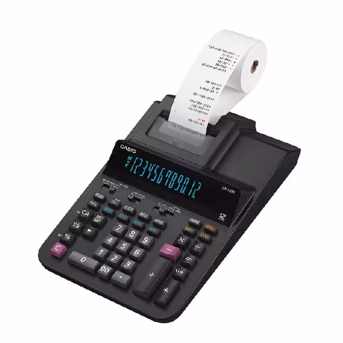 ماشین حساب کاسیو مدل DR-120R