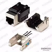 کیستون 90 درجه Cat6 FTP متا الکترونیک