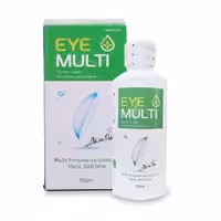 محلول لنز چند منظوره آی پلاس مولتی حجم 150 میلی لیتر
