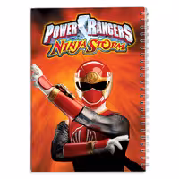 دفتر مشق کارتون پاور رنجرز