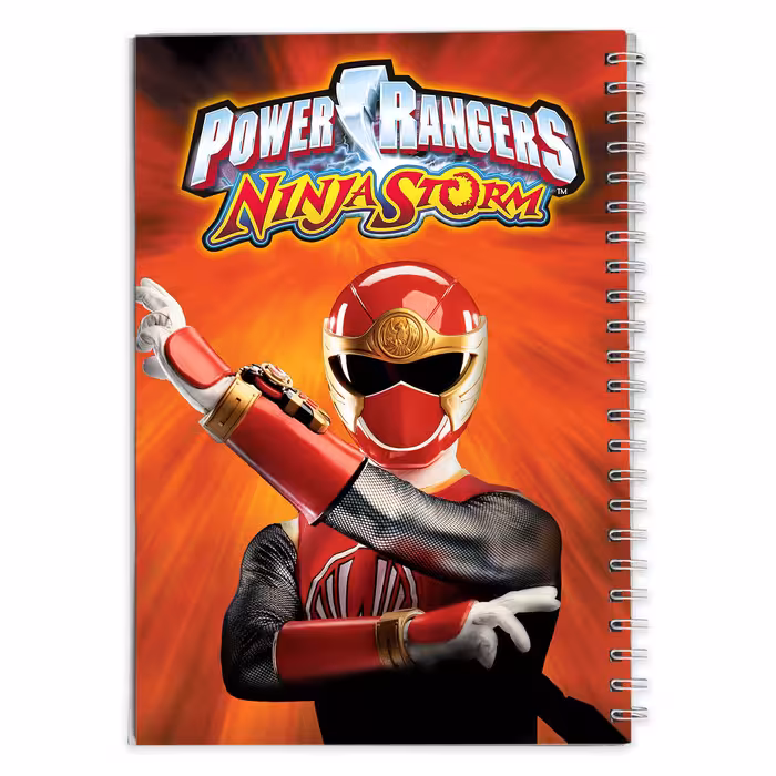 دفتر مشق کارتون پاور رنجرز