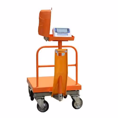 باسکول بی نظیر 600 کیلویی چرخدار مدل MBL 601-sb12