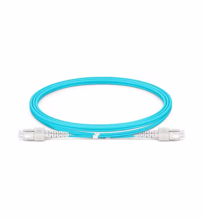 پچ کورد فیبر نوری SC-UPC/SC-UPC، OM3، DX، 2MM، طول 1 متر