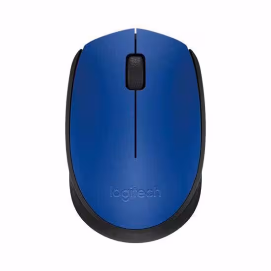 ماوس بی‌ سیم لاجیتک Mouse Logitech M171 Blue