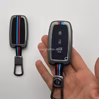 کاور ریموت هیوندایی و کیا سه دکمه دور فلزی