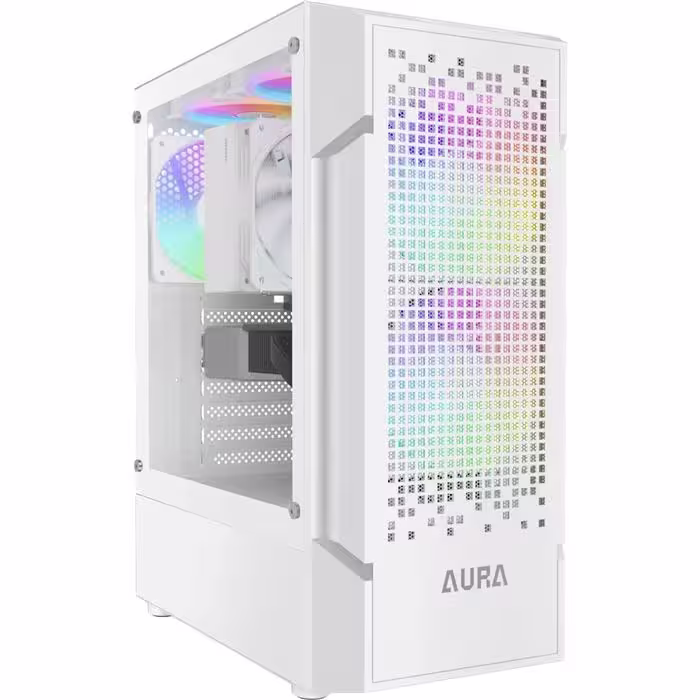 کیس گیم دیاس سفید AURA GC7 COMPACT ARGB