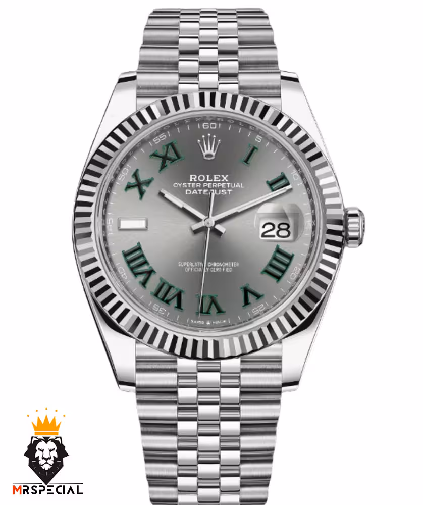 ساعت مردانه رولکس ویمبلدون اتوماتیک 5782 ROLEX DATEJUST WIMBELDON