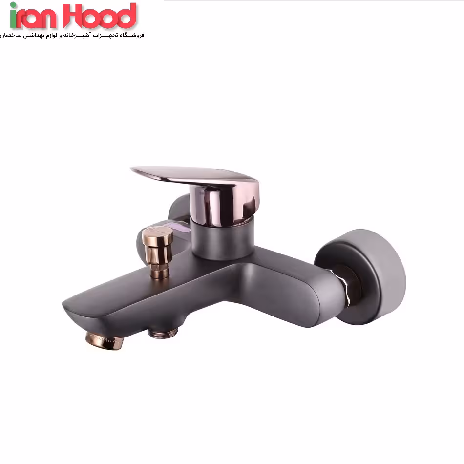 شیر دوش درخشان مدل هانس بلک رز