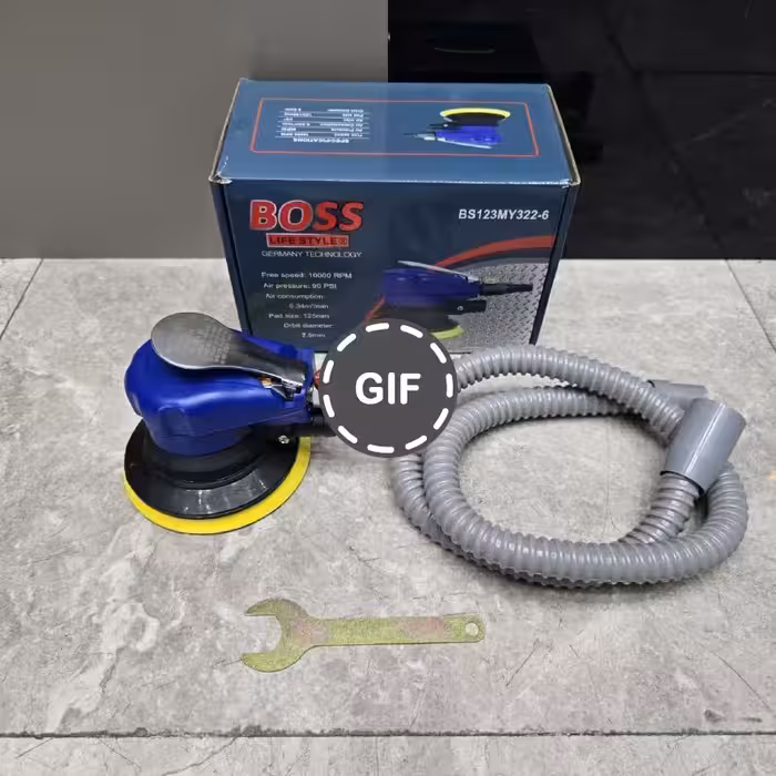 سنباده و پولیش بادی اوربیتال باس مدل BS123MY322-6