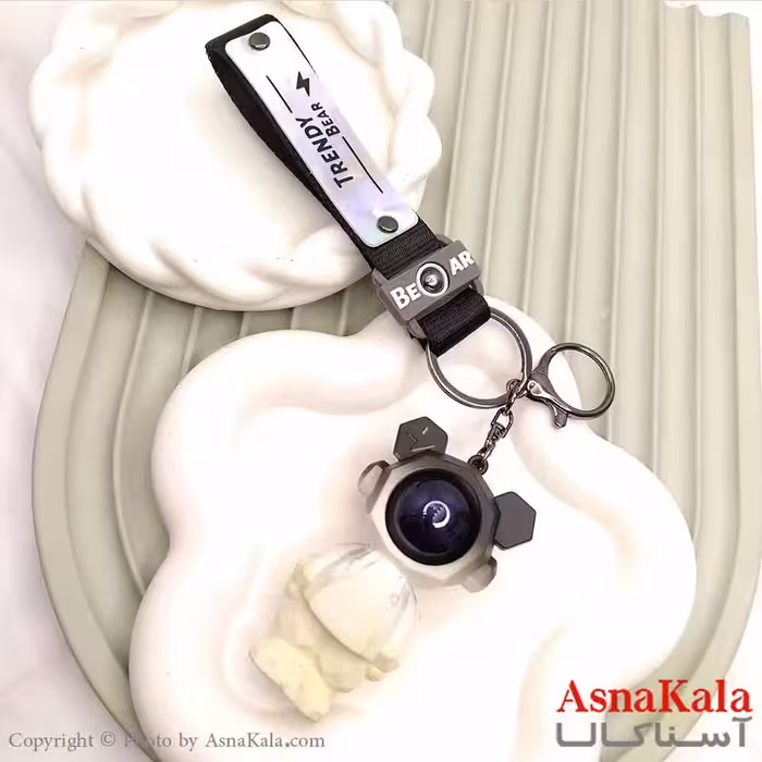 جاکلیدی فانتزی مدل فضانورد سفید کد HAIR13974W