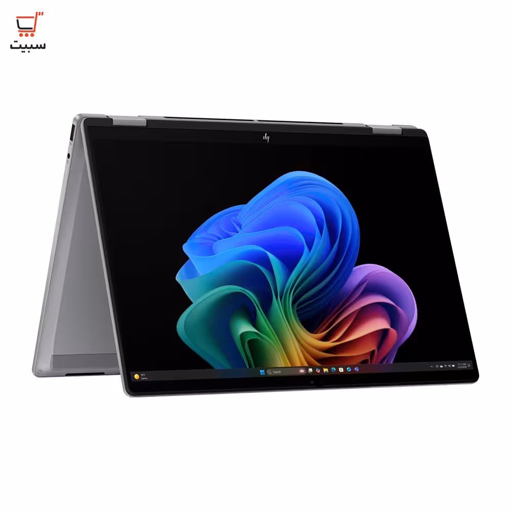 لپ تاپ 16 اینچی لمسی اچ پی مدل OmniBook X Flip 2-in-1 16-ar0013dx Ryzen AI 5 340 16G 512SSD Radeon 2K