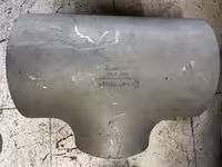 سه راه 6 * 8 اینچ دابلکس رده  20SXS * 40S تبدیلی  از جنس   A 815 / S31803