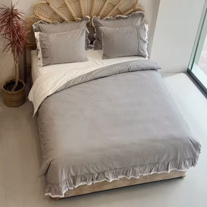 سرویس ملحفه Lisa دونفره سایز برند ecocotton