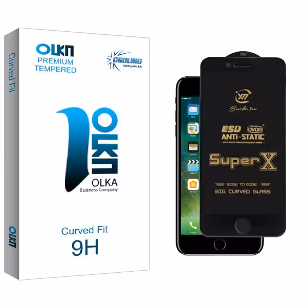 محافظ صفحه نمایش کولینگ مدل Olka Supx_Ant مناسب برای گوشی موبایل اپل iPhone 6 / 6s / 7 / 8