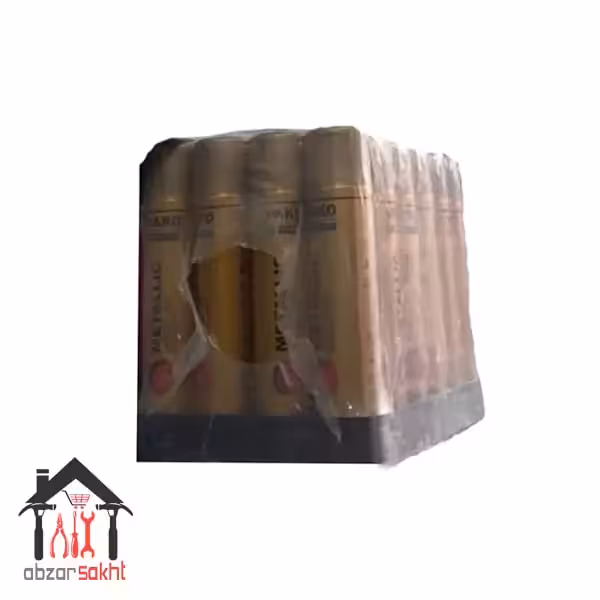 اسپری رنگ طلایی واکو بسته 24 عددی
