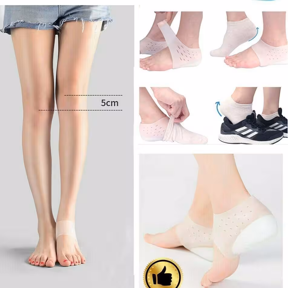 جوراب سیلیکونی افزایش قد، جوراب افزایش قد