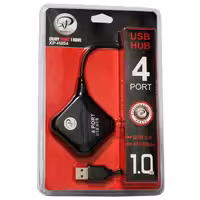 هاب USB 2.0 چهار پورت XP Product مدل H804 سیاه