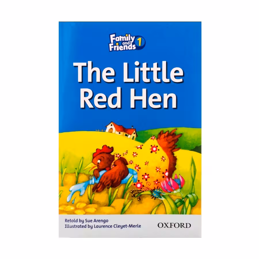 Family and Friends Readers 1 The Little Red Hen داستان فمیلی اند فرندز یک لیتل رد هن