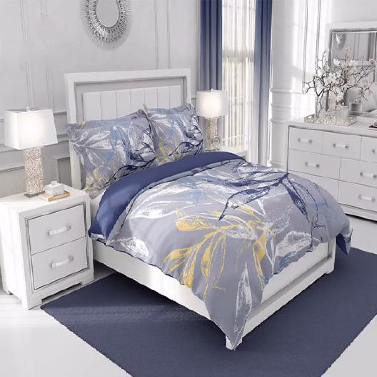 سرویس روتختی سه بعدی چیداری مدل 3057