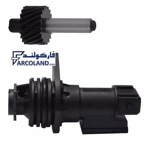 سنسور کیلومتر مشکی با پینیون مکانیکا پلاس Mechanika کد MK951 مناسب برای پژو 405 | همراه چرخ دنده کلیومتر