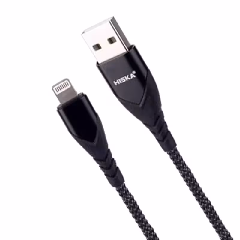 کابل تبدیل USB به لایتنینگ هیسکا مدل LX-289 طول 1 متر | HISKA