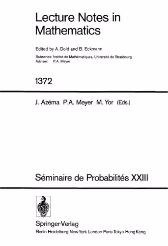 خرید و دانلود نسخه کامل کتاب Seminaire de Probabilites XXIII