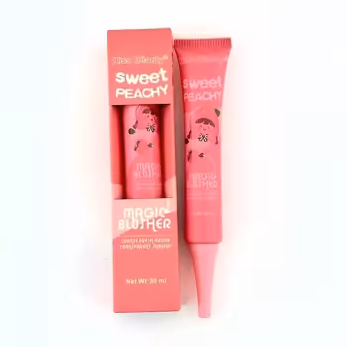 رژگونه مایع تیوپی حرارتی هلو کیس بیوتی