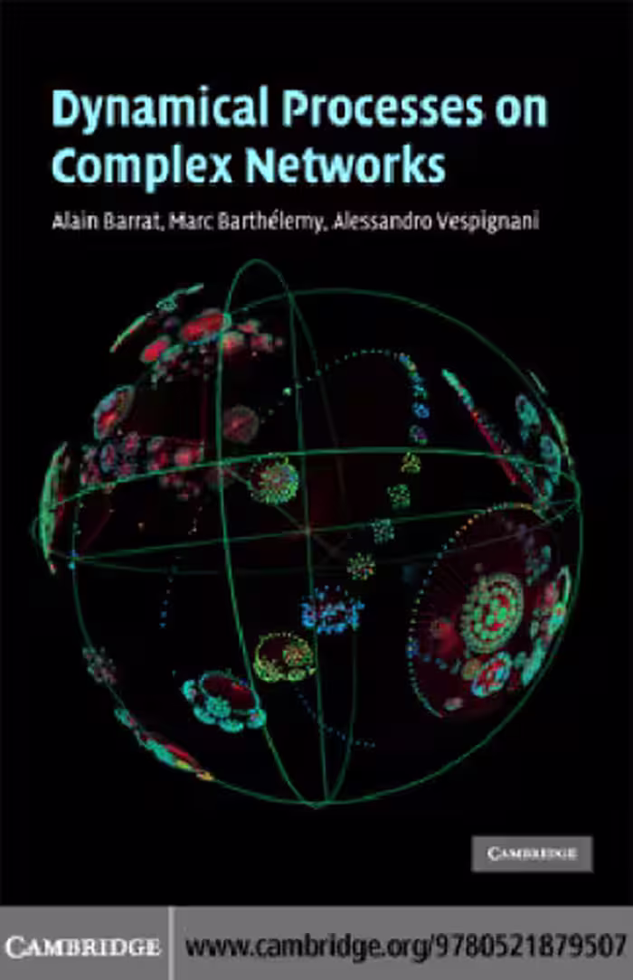 خرید و دانلود نسخه کامل کتاب Dynamical Processes on Complex Networks