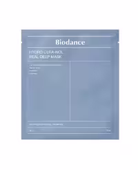 ماسک ورقه ای آبی بایودنس Biodance حاوی هیالورونیک اسید حجم 34 گرم