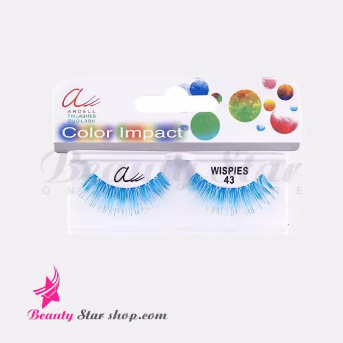 مژه مصنوعی آبی نخ نامرئی آردل مدل 43 Wispies