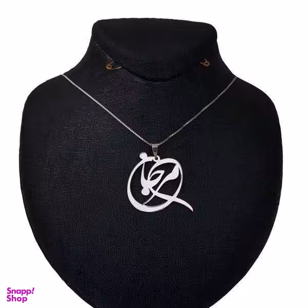 گردنبند نقره زنانه طرح اسم مرجان مدل sn10