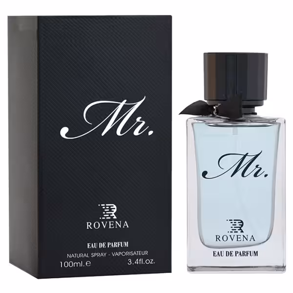 عطر مردانه روونا (Rovena) مدل بربری مستر (Burberry Mr) حجم 100 میلی لیتر | Rovena Burberry Mr Eau De Parfum For Men 100 ml