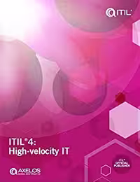 خرید و دانلود نسخه کامل کتاب ITIL 4 Managing Professional High Velocity IT 9780113316403 -   Pdf