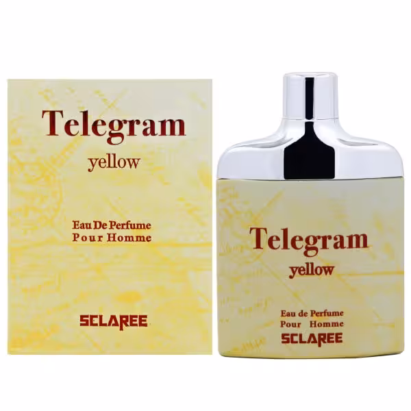 ادکلن مردانه اسکلاره مدل Telegram Yellow حجم 82 میلی لیتر