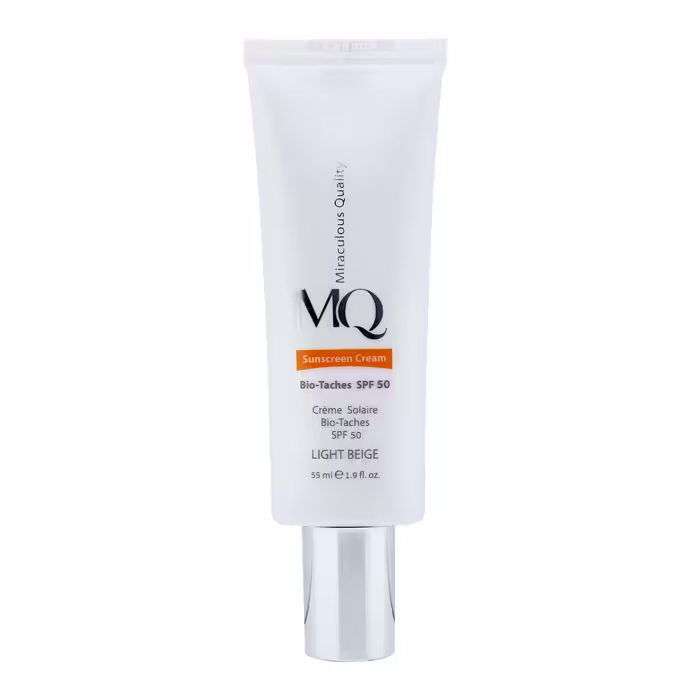 کرم ضدآفتاب و روشن کننده بژ روشن spf50