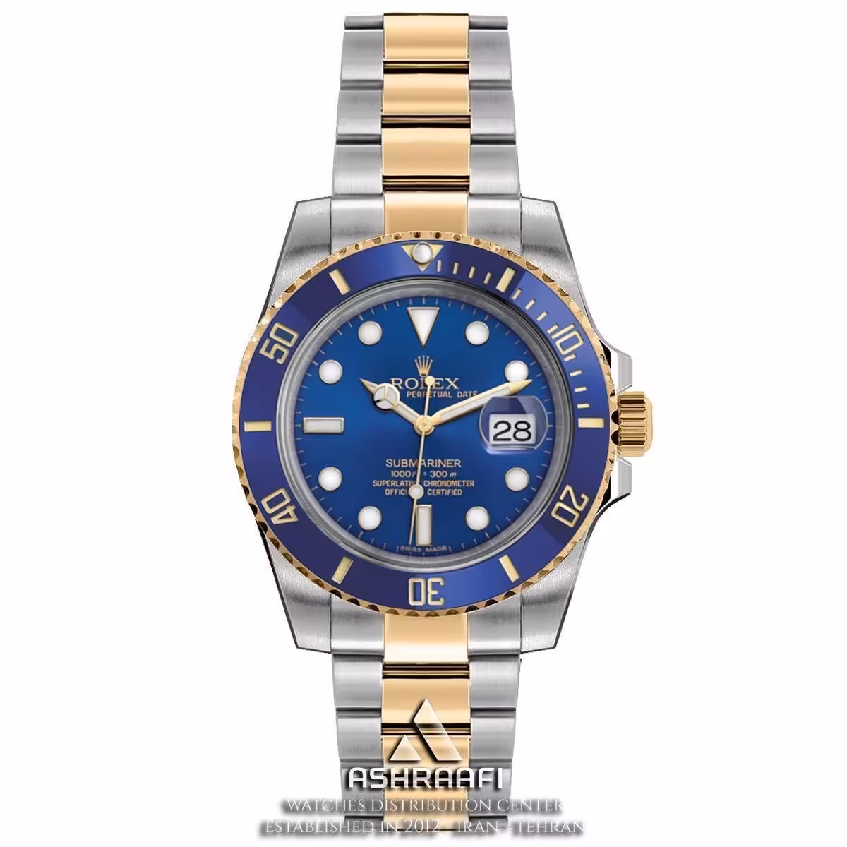 ساعت رولکس ساب مارینر موتور سوئیس Rolex Submariner SGB