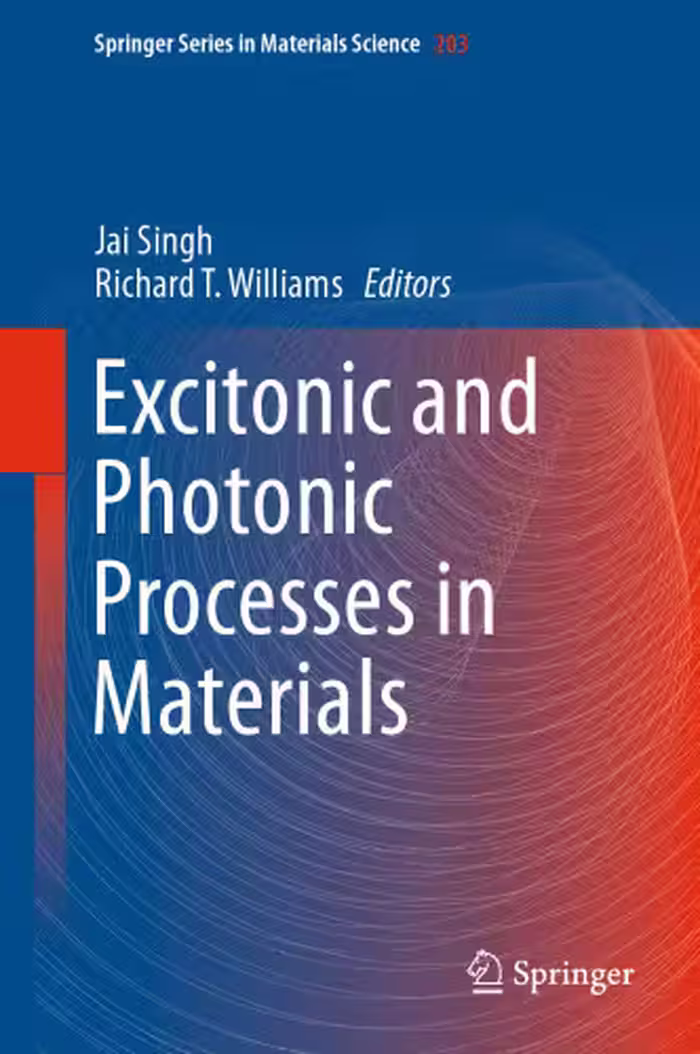 خرید و دانلود نسخه کامل کتاب Excitonic and Photonic Processes in Materials
