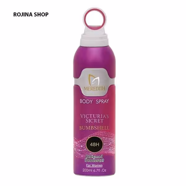 اسپری بدن زنانه مردیت مدل بامشل 200ml