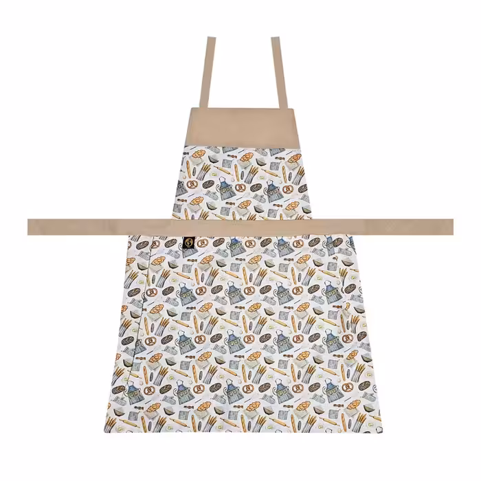پیشبند آشپزخانه سیی مدل نان باگت فانتزی کد 1136.24 | کالا مکس