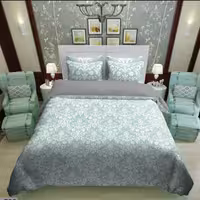 سرویس روتختی 1 نفره تنسل چاپی برندترک لند (Turk Land)  کد rs 509