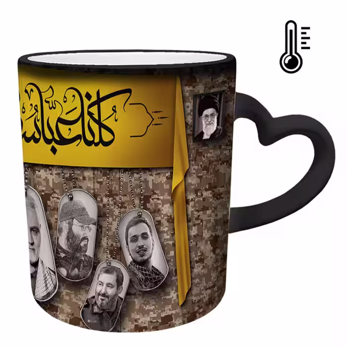 خرید ماگ-لیوان حرارتی  دسته ساده  سردار سلیمانی کد 91