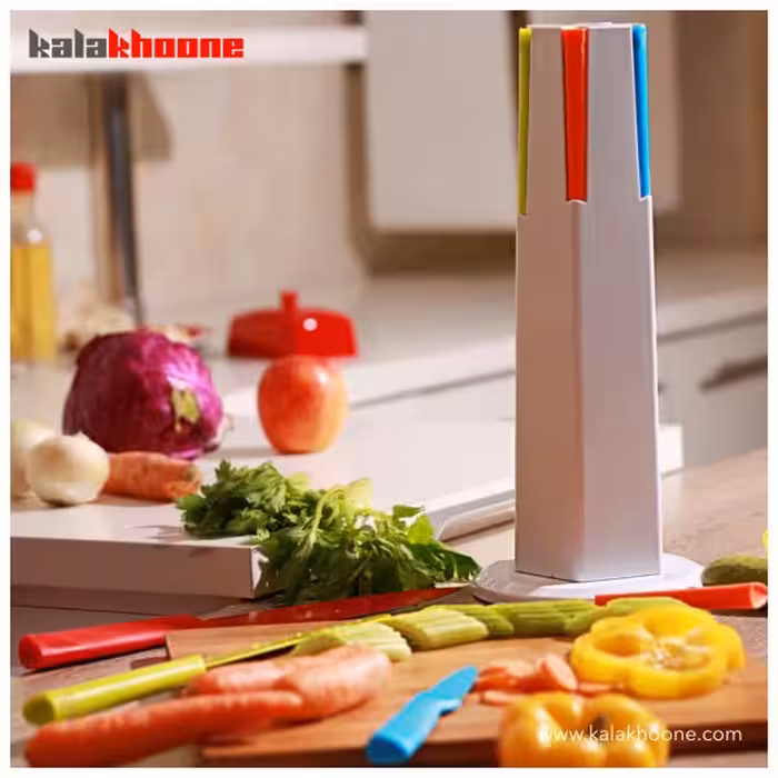 سرویس چاقو رنگین کمان بنتاتی