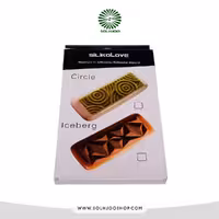 قالب سیلیکونی دکوراتیو گرد 2 عددی