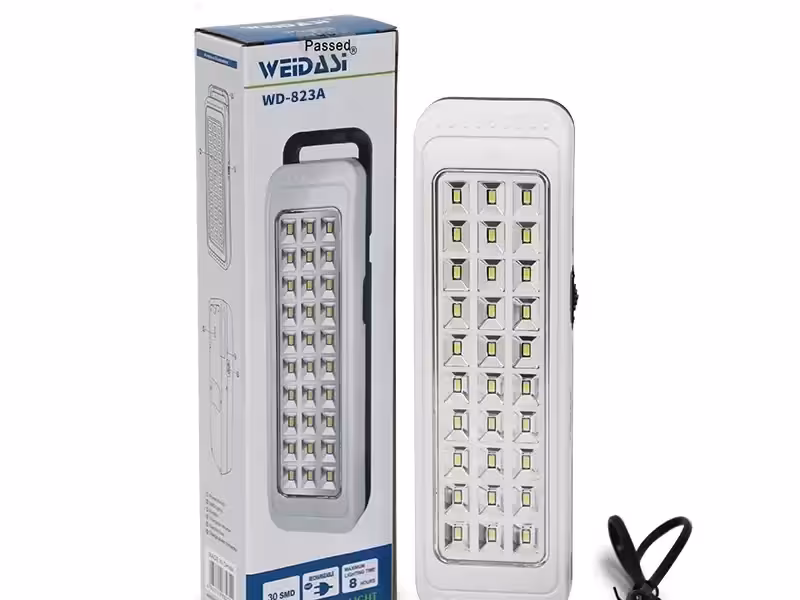 چراغ اضطراری ویداسی 30 لامپ قابل شارژ