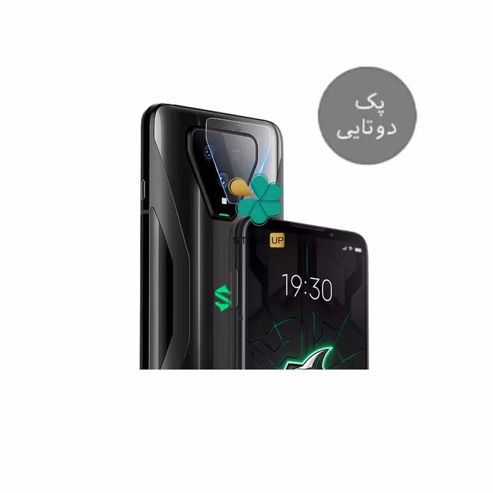 پک دوتایی محافظ لنز نانو سرامیک گوشی شیائومی Xiaomi Black Shark 3 Pro